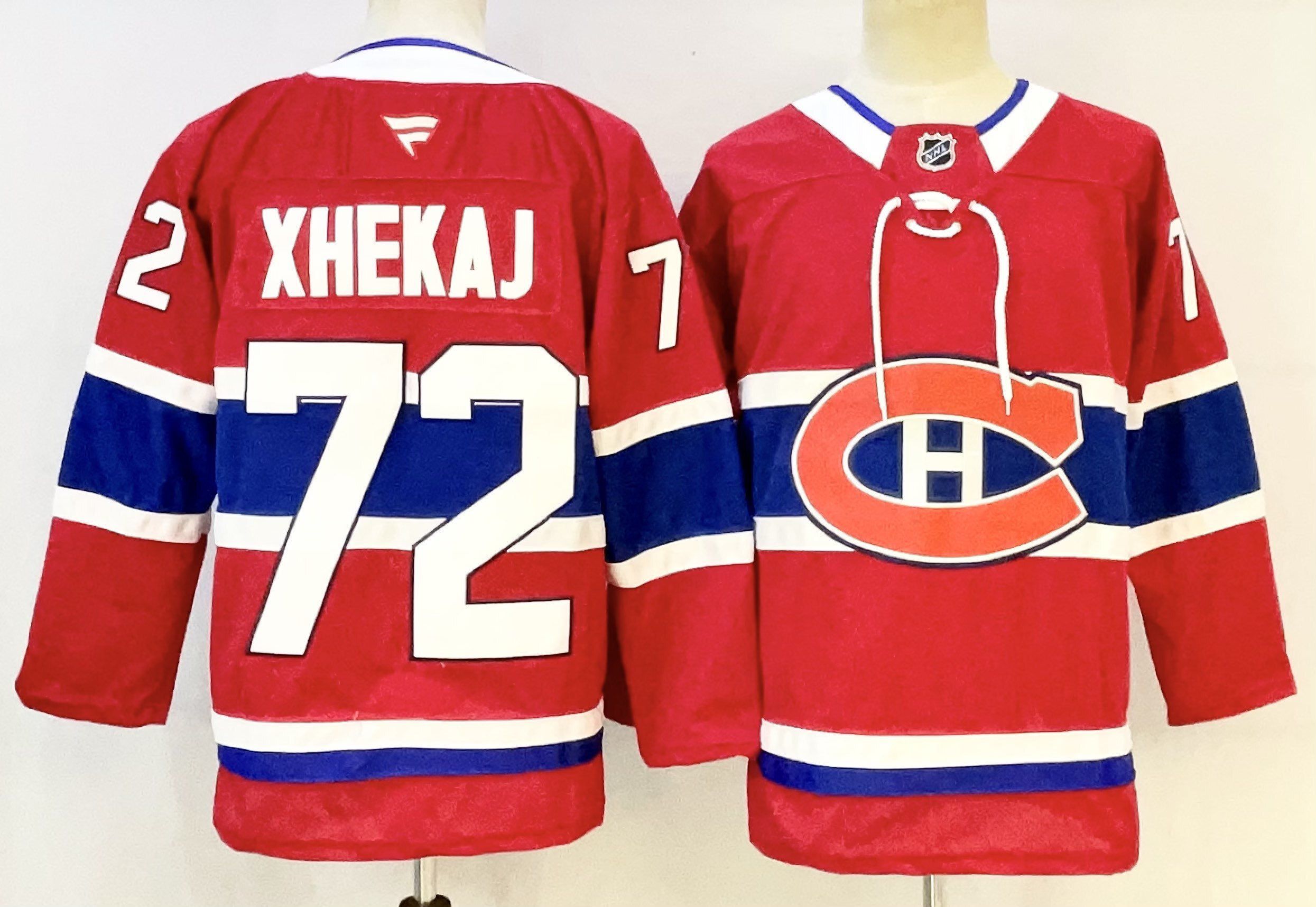 Men Montreal Canadiens #72 Xhekaj Red 2026 Adidias NHL Jersey style 001